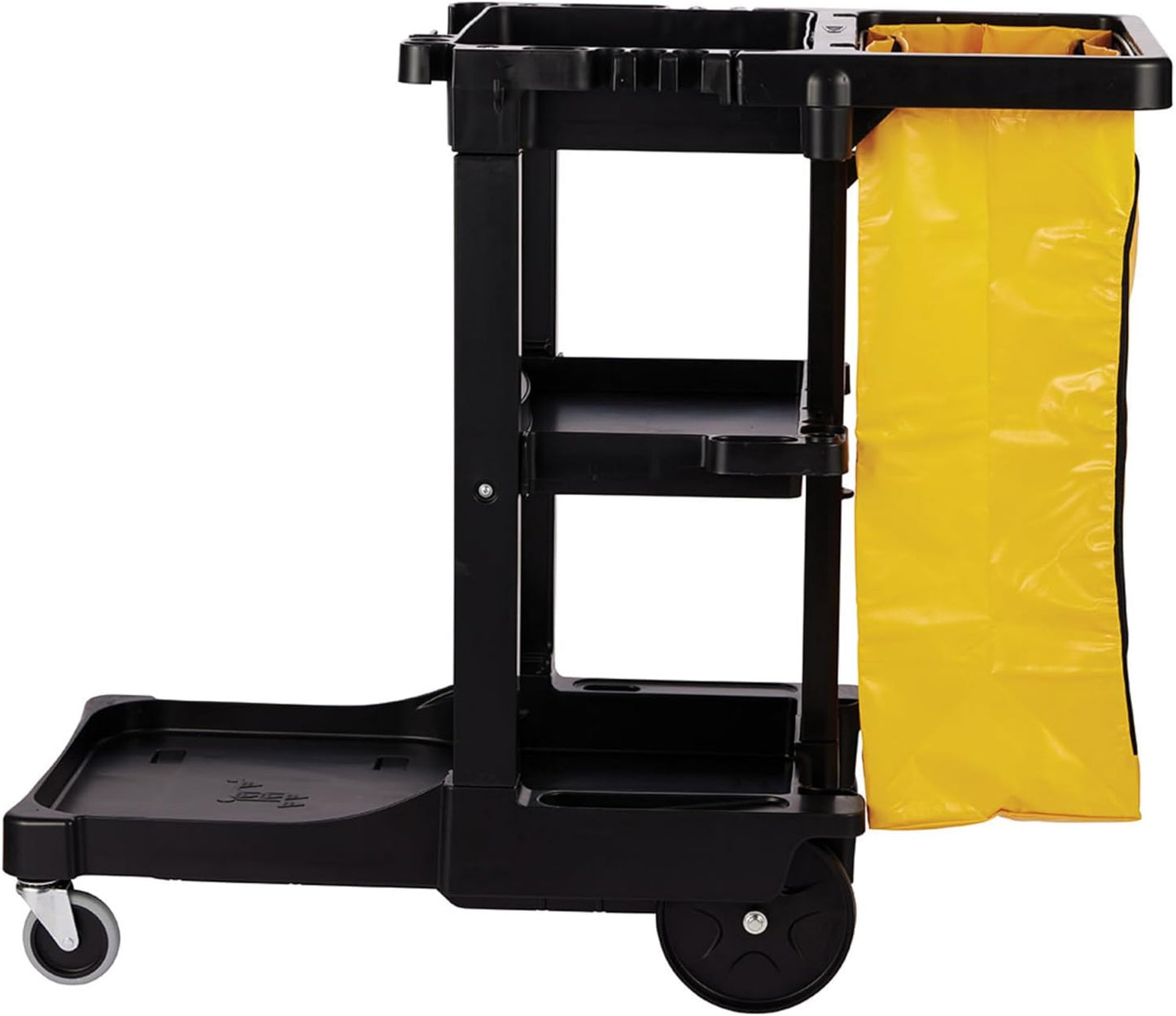 Rubbermaid Janitorial 3-Shelf Cleaning Cart with Bag