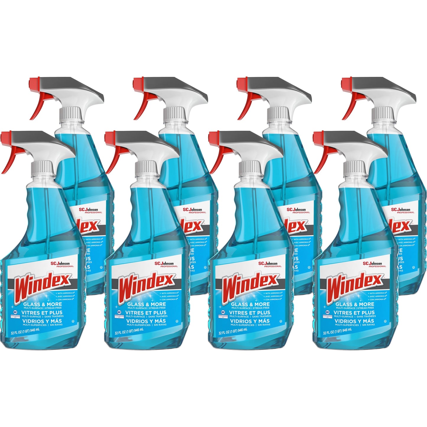 Windex Glass Cleaner with Ammonia-D Trigger Spray,