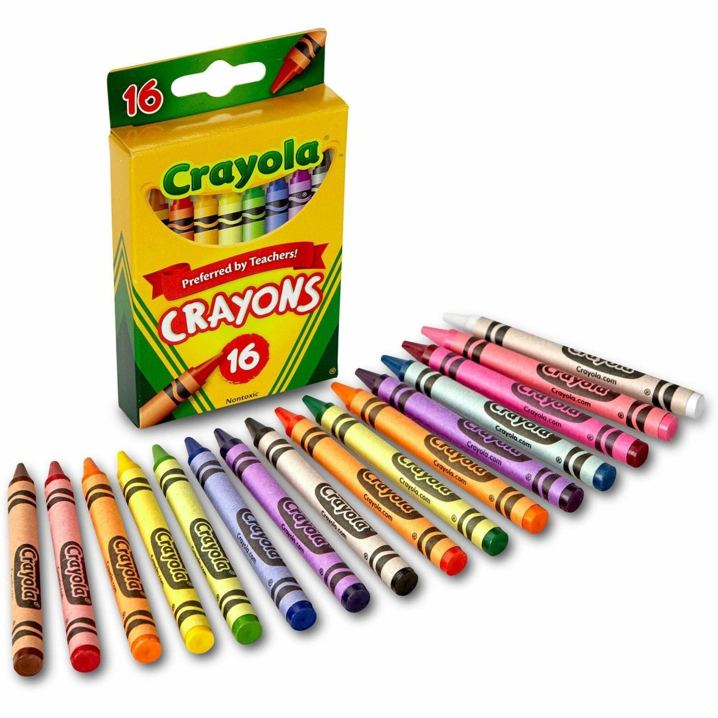 Crayola Crayons, 16/Box, 8 Boxes