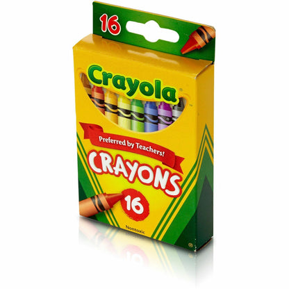 Crayola Crayons, 16/Box, 8 Boxes