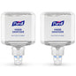 PURELL Advanced 70% Alcohol Foaming Hand Sanitizer Refill for ES8 Dispenser, 1200 mL, 2/Carton