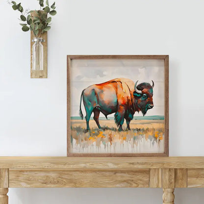 Teal Buffalo 24X24X1.5