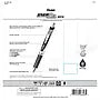 Pentel EnerGel RTX Retractable Gel Pens, Medium Point, 0.7mm, Assorted Ink, Dozen